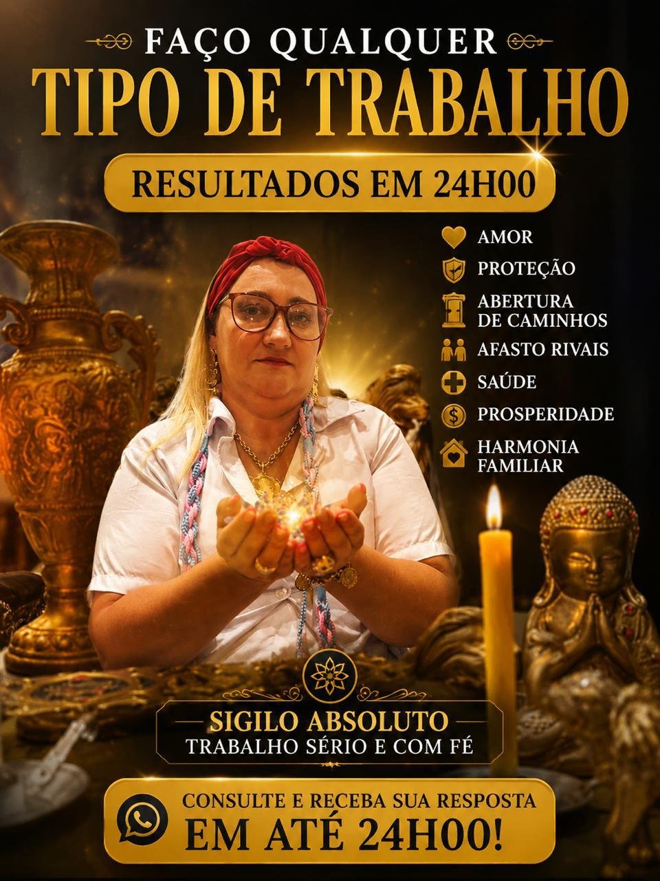 Mãe Yara - especialista em amarração amorosa e espiritualidade